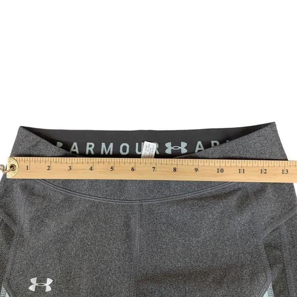 Under Armour Womens Compression HeatGear Legging Gray Teal Sz Medium Activewear - Picture 4 of 7